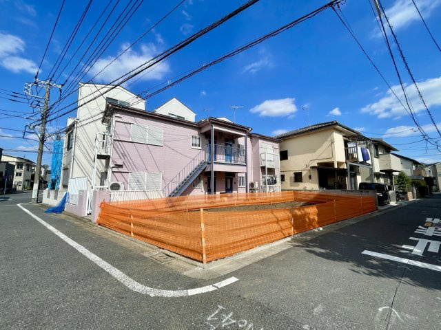 練馬区平和台2丁目　南西角地　建築条件なし　限定1区画