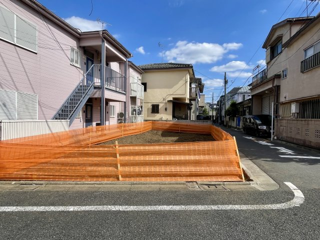 練馬区平和台2丁目　南西角地　建築条件なし　限定1区画の外観