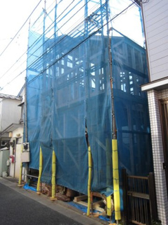【外観】 | 建築中です。10月30日撮影。