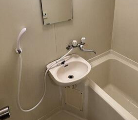 五本木アパートメンツの洗面所