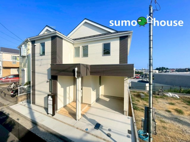 横浜市鶴見区上の宮　2号棟の外観|外はこのようになっています