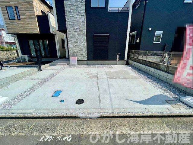 藤沢市鵠沼海岸４丁目　新築戸建　全２棟の駐車場|駐車スペース