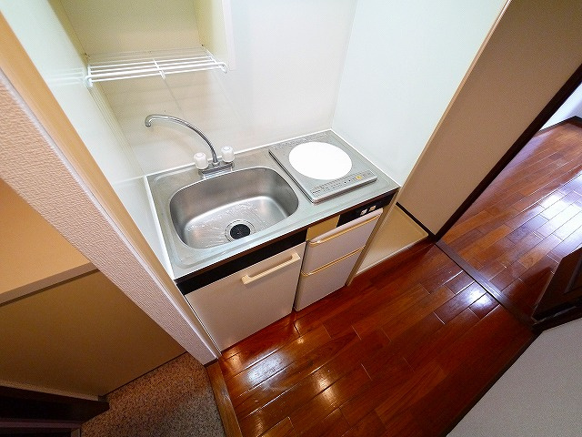 シティパレス富雄北のキッチン|使いやすいキッチンです