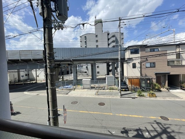 バルコニーからの眺めです