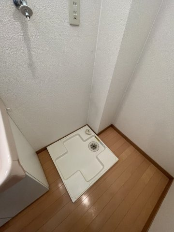 室内洗濯機置き場です