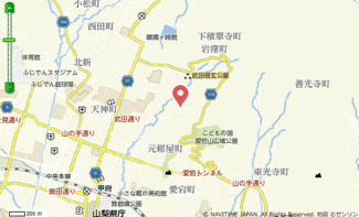 【地図】 | 甲府市岩窪町一棟アパート