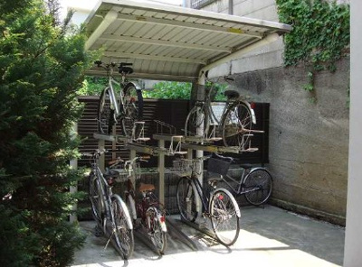 【その他共用部分】 | アルトプエンテ | 駐輪場。