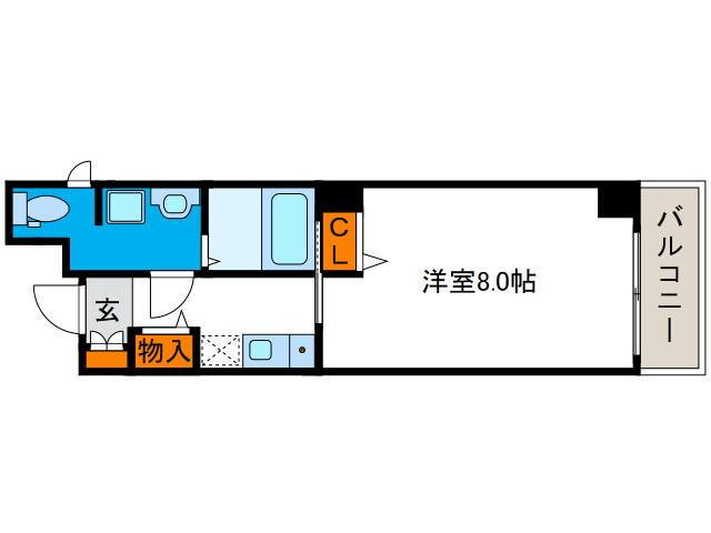 ベルシモンズ桜川の間取り