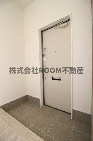 アンジュテンハイツの玄関|落ち着いた玄関です