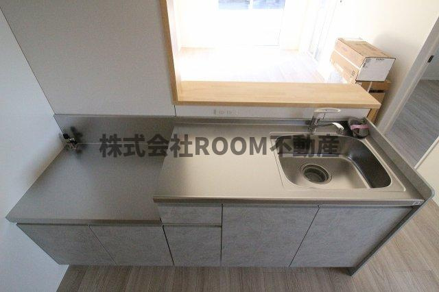 アンジュテンハイツのキッチン|お料理しやすいキッチンです