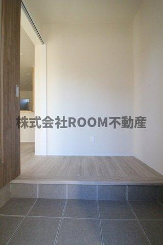 アンジュテンハイツの玄関|ゆったりとした玄関です