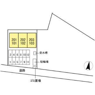 【区画図】 | サングリーン 3LDKBTS