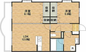 【間取り】 | フローラルコート