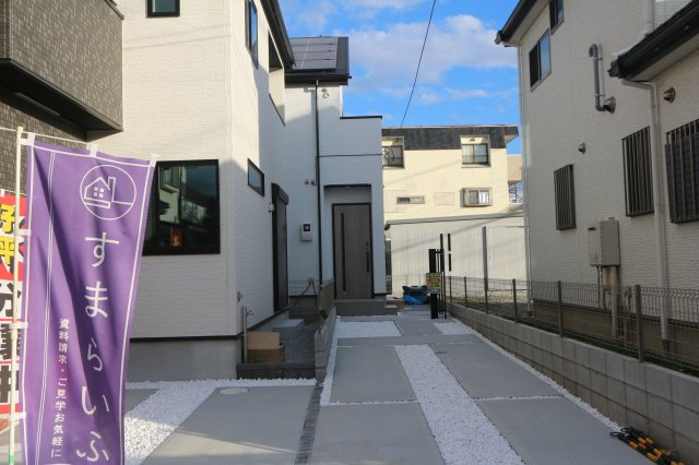 【GRAFARE　ZEH水準仕様】東久留米市八幡町３期の外観|滝山公園徒歩6分、閑静な住宅街です。