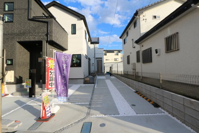 【GRAFARE　ZEH水準仕様】東久留米市八幡町３期の外観|全居室2面以上の採光が確保された4LDK♪