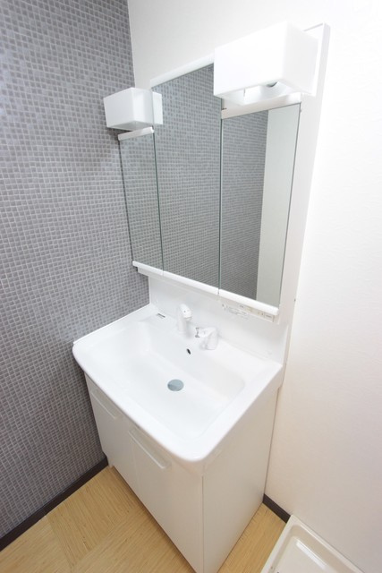 ほら貝ビレッジの洗面所|洗面化粧台です。