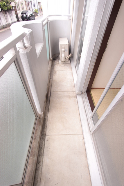 ほら貝ビレッジのバルコニー|バルコニーです。