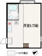 ロフト付き１Ｒ