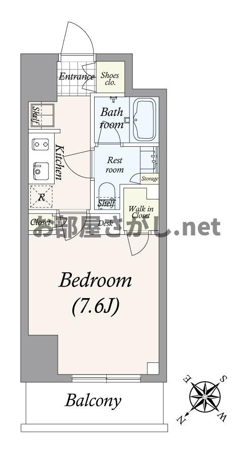 Ｐｒｉｍａｌ 蔵前の間取り