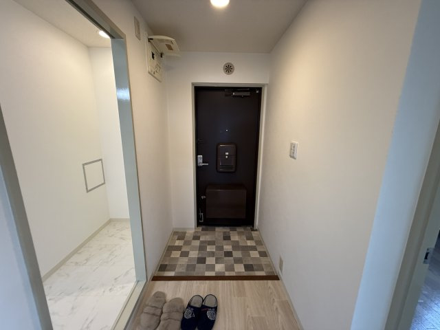 ガーデンハイツⅡの玄関