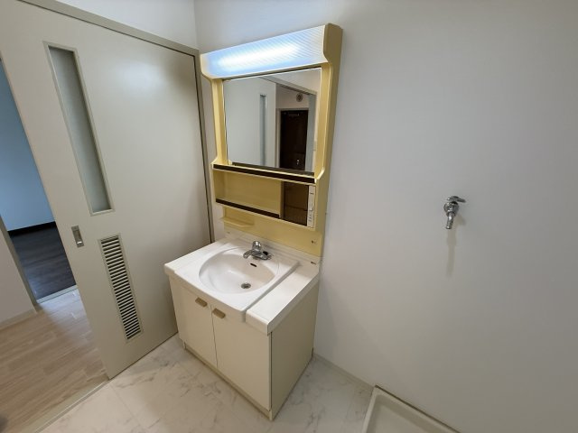 ガーデンハイツⅡの独立洗面台