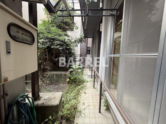 フォレストテラス箕面のバルコニー