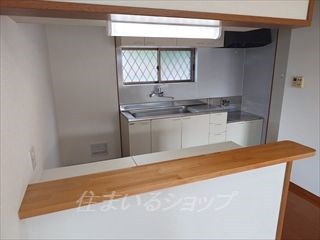 広島市安佐北区深川１丁目のテラスのキッチン