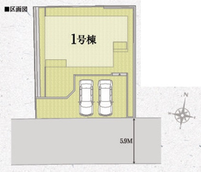 【区画図】 | リナージュ川西市水明台２丁目第１期 | 区画図