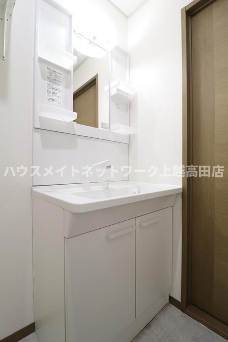 ロイヤルガーデン子安 Ａの洗面所|洗髪洗面化粧台