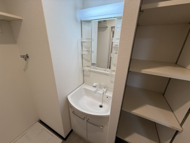 アヴェニール蛍池南町の独立洗面台