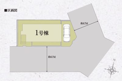 【区画図】 | リナージュ寝屋川市太秦東が丘第１期 | 区画図