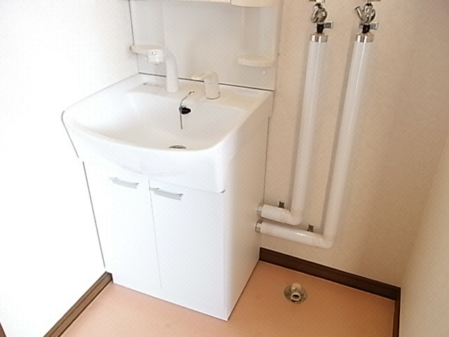 ハピネス富士見スカイハイツの洗面所