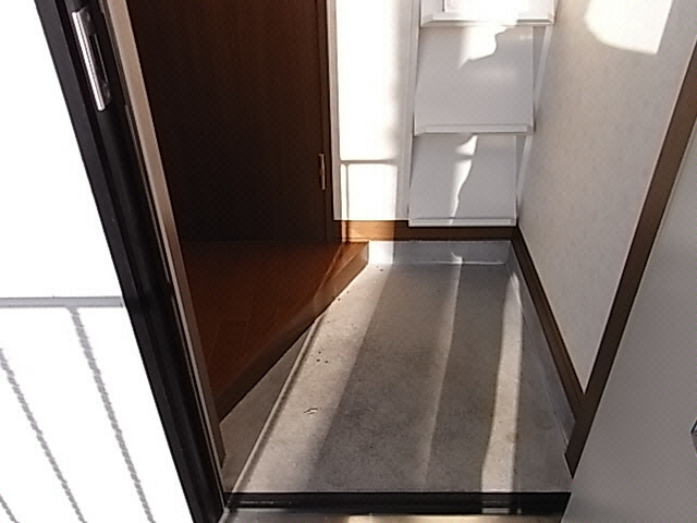 ハピネス富士見スカイハイツの玄関