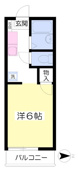 ★19.87平米・１R★