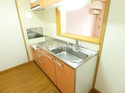 【キッチン】 | インノバーレⅡ | ２口ガスコンロ設置可能なカウンターキッチン。