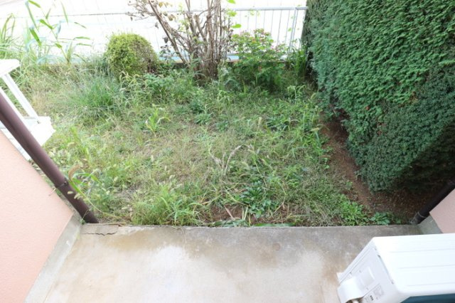 グリーンハウスのバルコニー