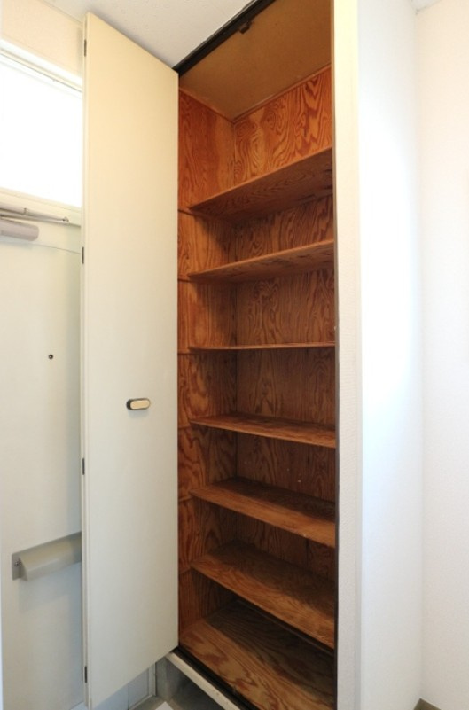 グリーンハウスの収納