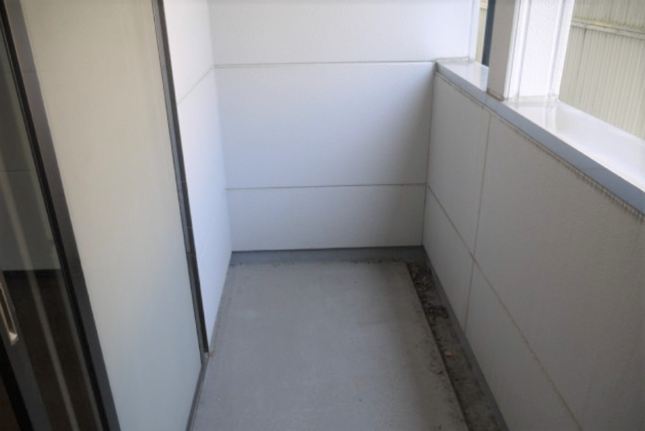 久留米市津福本町のアパートのバルコニー|バルコニー付きです