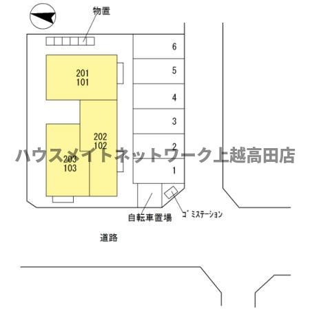 グランベルデの区画図|配置図
