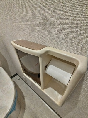 トイレの収納部分☆