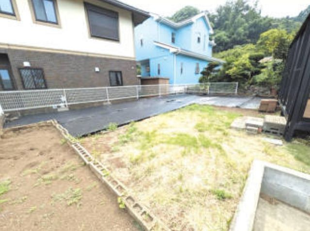 厚木市棚沢　中古戸建の庭|お庭です