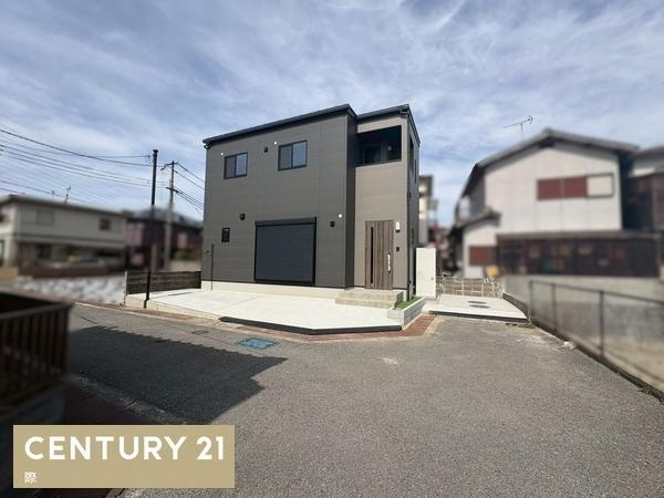 和歌山市鳴神　新築戸建の前面道路含む現地写真