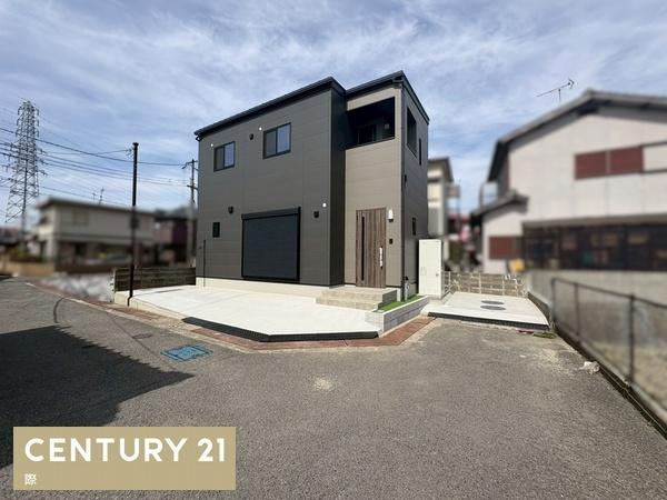 和歌山市鳴神　新築戸建の前面道路含む現地写真