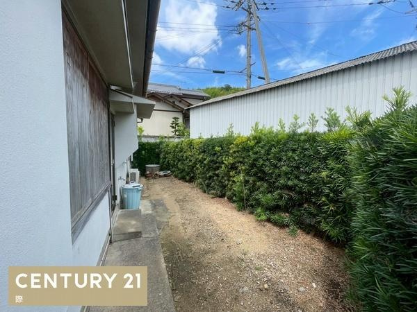 和歌山市平尾　中古戸建の庭