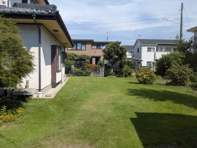 中古戸建　安中市原市の庭