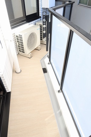 GRANPASEO麻布十番のバルコニー