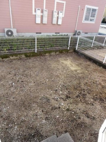 メゾン．ド　ファミーユＢの庭|お庭が付いています