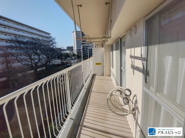 みよしみずほ台サンライトマンションDのバルコニー