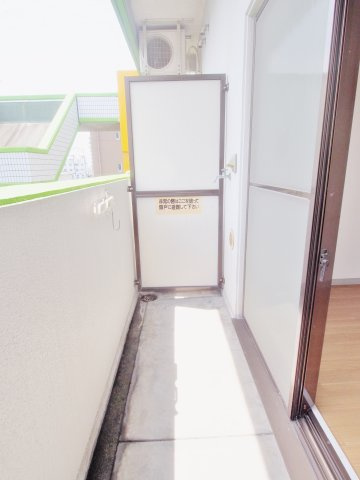 コーポNSRのバルコニー