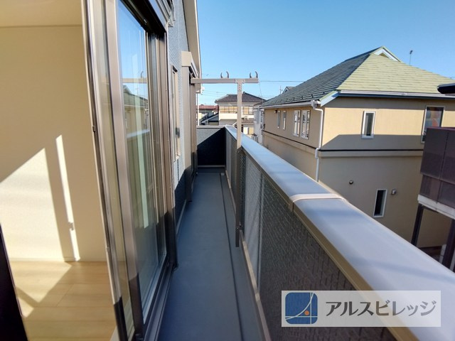 新築/清瀬市中里第24のバルコニー|陽当たり良好